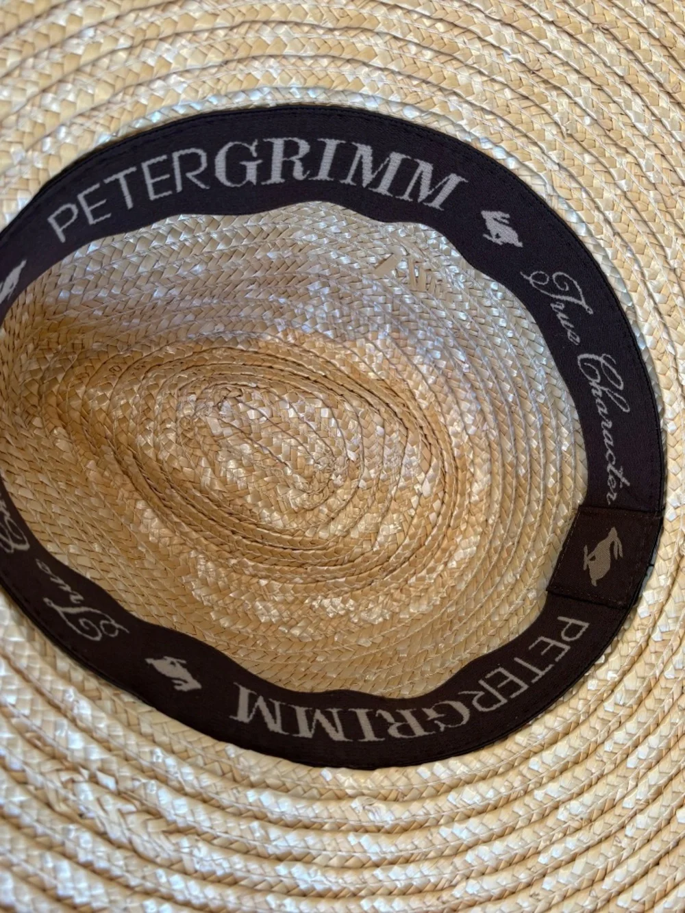 NWT Peter Grimm “Bruner” Straw Hat - Natural - One Size - UV Protection